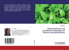 Phytochemical and nutritional evaluation of Talinum portulacifolium