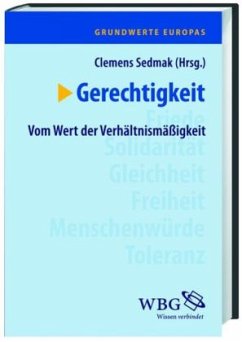 Cover Gerechtigkeit - Vom Wert der Verhältnismäßigkeit