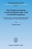 Die Energieversorgung zwischen Regulierungs- und Gewährleistungsstaat