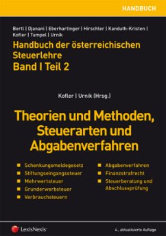 Handbuch der österreichischen Steuerlehre. Band I Teil 2 - Koran, Birgitt U.;Rohn, Eva;Bieber, Thomas