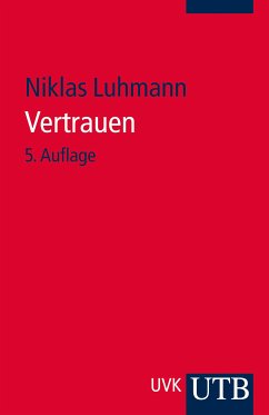 Vertrauen (eBook, ePUB) - Luhmann, Niklas