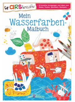 Cover Mein Wasserfarben-Malbuch