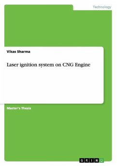 Laser ignition system on CNG Engine