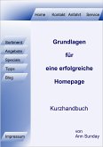 Grundlagen für eine erfolgreiche Homepage (eBook, ePUB)