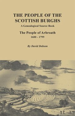 People of the Scottish Burgh - Dobson, David
