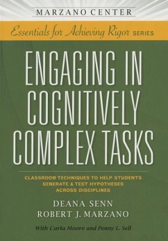 Engaging in Cognitively Complex Tasks - Senn, Deana