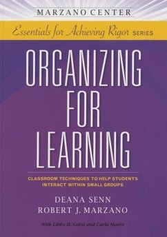 Organizing for Learning - Senn, Deana; Marzano, Robert J