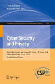 Cyber Security and Privacy