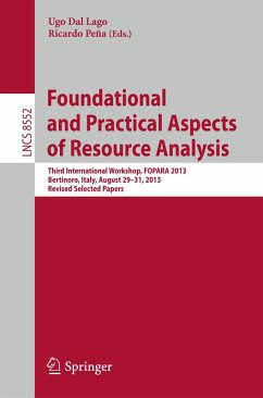 Foundational and Practical Aspects of Resource Analysis