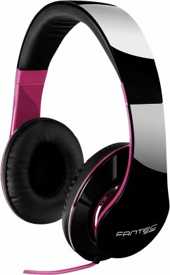FANTEC SHP-250AJ On-Ear Kopfhörer schwarz/pink