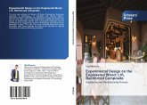Experimental Design on the Engineered Wood: LVL Reinforced Composite Experimental Design on the Engineered Wood: LVL Reinforced Composite
