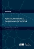 Numerische Untersuchung des Wärmeübertragungsverhaltens in unterschiedlichen porösen Medien Numerische Untersuchung des Wärmeübertragungsverhaltens in unterschiedlichen porösen Medien