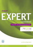 Expert First 3rd Edition Coursebook with Audio CD and MyEnglishLab Pack, m. 1 Beilage, m. 1 Online-Zugang; . / Expert First, Third Edition