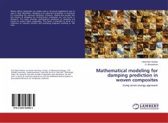 Mathematical modeling for damping prediction in woven composites