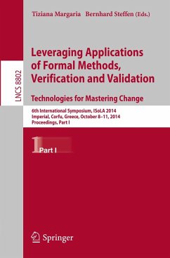Leveraging Applications of Formal Methods, Verification and Validation. Technologies for Mastering Change