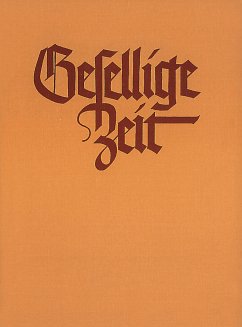 Cover Gesellige Zeit 1