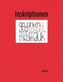 Cover Inskriptionen No. 7 - gedankenschutt, traumklamauk