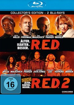 Red & Red 2 BLU-RAY Box - Bruce Willis/Morgan Freeman