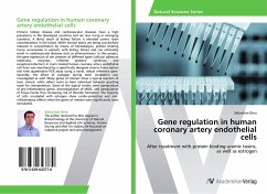 Gene regulation in human coronary artery endothelial cells