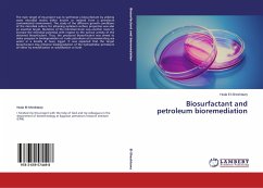 Biosurfactant and petroleum bioremediation