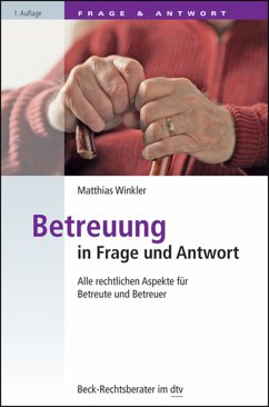 Betreuung in Frage und Antwort (eBook, ePUB) - Winkler, Matthias