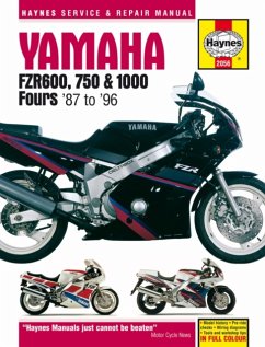 Yamaha FZR600, 750 & 1000 Fours (87 - 96) Haynes Repair Manual - Haynes Publishing