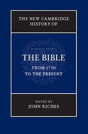 The New Cambridge History of the Bible, Volume 4