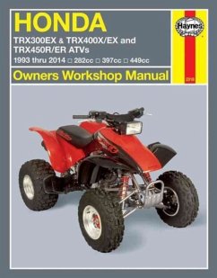 Honda TRX300EX, TRX400EX & TRX450R/ER ATVs (93 - 14) Haynes Repair Manual - Stubblefield, Mike