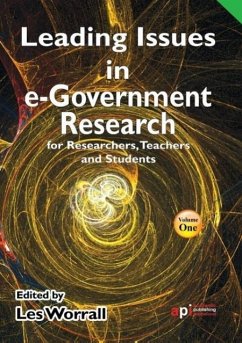 Leading Issues in e-Government Research for Researchers, Teachers and Students