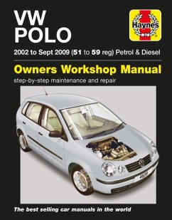 Cover VW Polo Petrol & Diesel (02 - Sept 09) Haynes Repair Manual