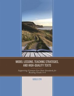 Cover Model Lessons, Teaching Strategies, and High-Quality Texts (eBook, ePUB)