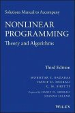 Solutions Manual to accompany Nonlinear Programming (eBook, PDF)