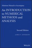 An Introduction to Numerical Methods and Analysis, Solutions Manual (eBook, PDF)