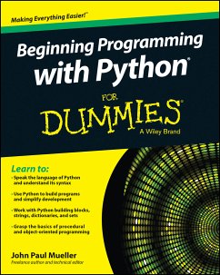 Beginning Programming with Python For Dummies (eBook, PDF) - Mueller, John Paul