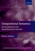 Compositional Semantics (eBook, PDF)