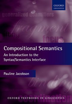 Compositional Semantics (eBook, PDF) - Jacobson, Pauline