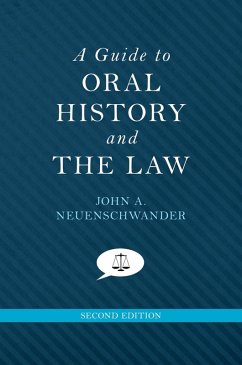 Cover A Guide to Oral History and the Law (eBook, ePUB)