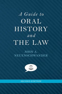 Cover A Guide to Oral History and the Law (eBook, PDF)