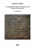 Il cosiddetto Senatus Consultum de Bacchanalibus (eBook, ePUB)