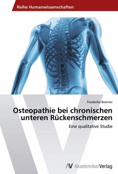 Osteopathie bei chronischen unteren Rückenschmerzen - Brenner, Friederike