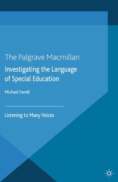 Investigating the Language of Special Education (eBook, PDF) - Farrell, M.