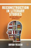 Reconstruction in Literary Studies (eBook, PDF)