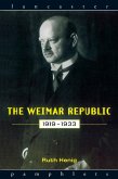The Weimar Republic 1919-1933 (eBook, ePUB)