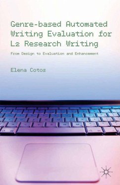 Genre-based Automated Writing Evaluation for L2 Research Writing (eBook, PDF)
