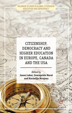 Citizenship, Democracy and Higher Education in Europe, Canada and the USA (eBook, PDF)