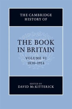 Cover Cambridge History of the Book in Britain: Volume 6, 1830-1914 (eBook, PDF)
