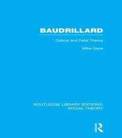 Cover Baudrillard (RLE Social Theory) (eBook, ePUB)