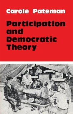 Participation and Democratic Theory (eBook, PDF) - Pateman, Carole