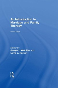 Cover An Introduction to Marriage and Family Therapy (eBook, PDF)