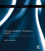 Chinese Students' Writing in English (eBook, ePUB)